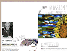 Tablet Screenshot of glasshoppa.com